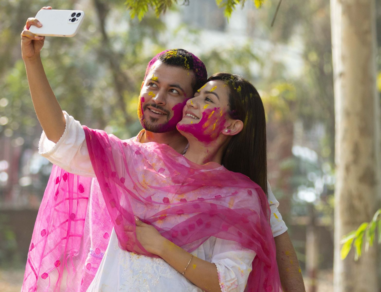 Arun Chhetri  and Subeksha Khadka 